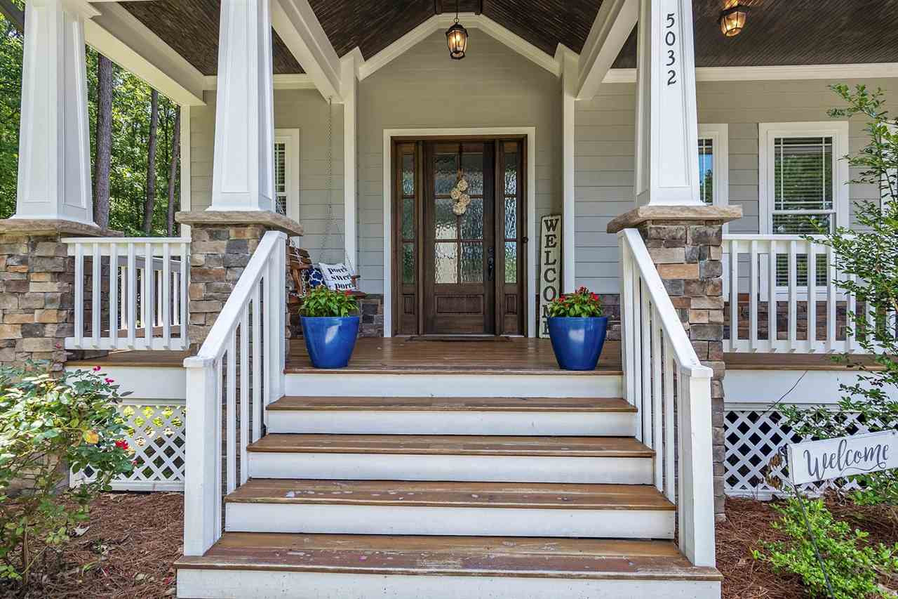 Front porch and entry